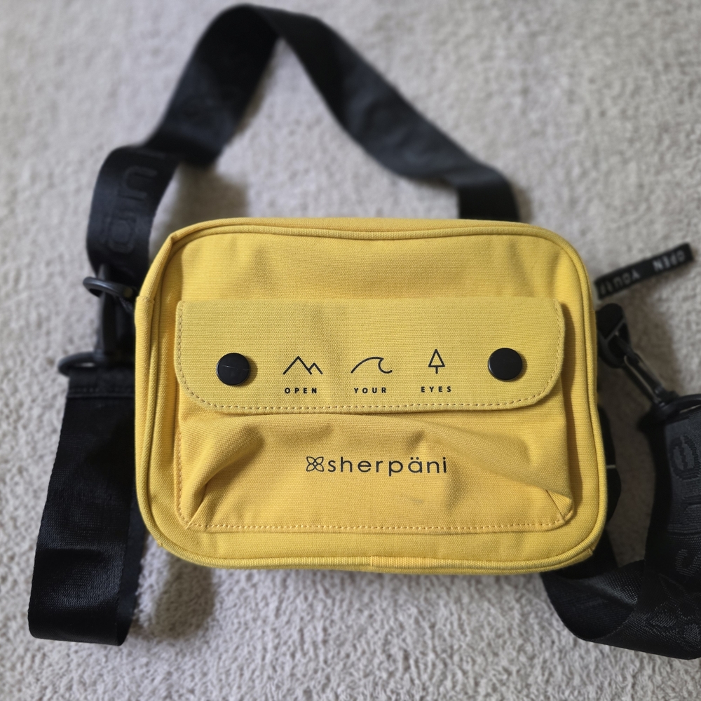 Sherpani Osaka Yellow Crossbody Bag